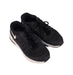 A Black Sneakers from Nike in size 7Y for boy. (Front View)