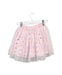 A Pink Short Skirts from Velveteen in size 5T for girl. (Back View)