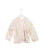 A White Lightweight Jackets from Petit Bateau in size 18-24M for girl. (Front View)