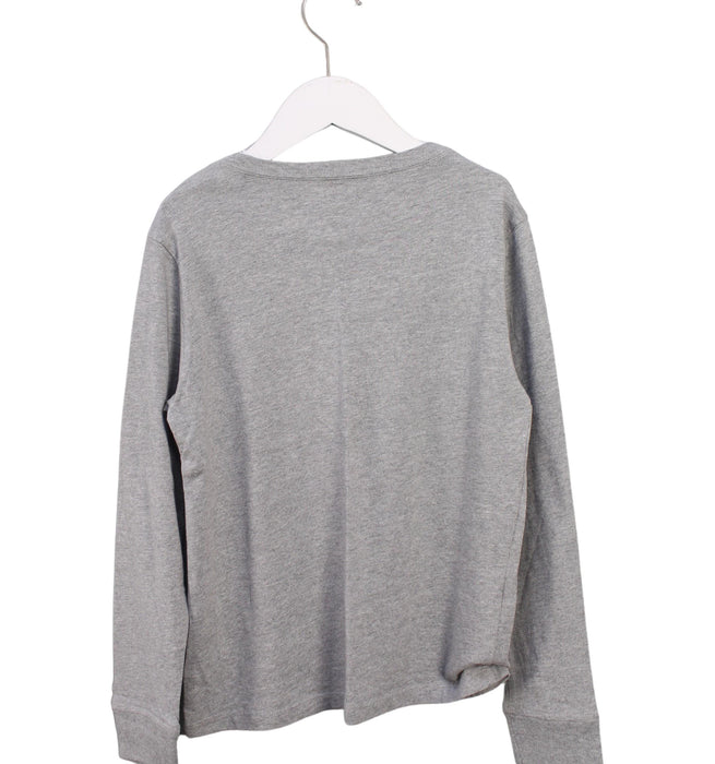 A Grey Crewneck Sweatshirts from Tommy Hilfiger in size 8Y for boy. (Back View)