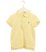 A Yellow Short Sleeve Polos from Polo Ralph Lauren in size 4T for girl. (Front View)