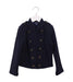 A Blue Lightweight Jackets from Polo Ralph Lauren in size 4T for girl. (Front View)