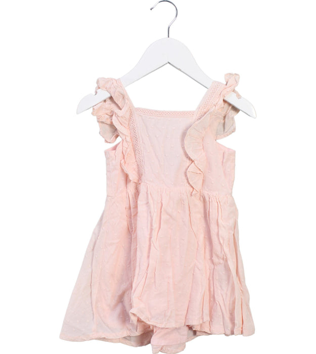 A Pink Sleeveless Dresses from Bardot Junior in size 12-18M for girl. (Front View)