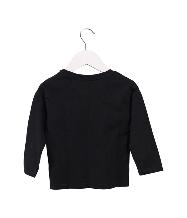 A Black Long Sleeve Tops from Kenzo in size 2T for boy. (Back View)