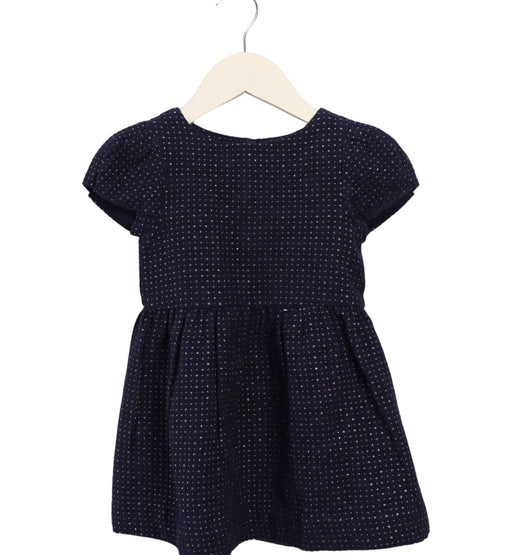 A Blue Short Sleeve Dresses from Jacadi in size 18-24M for girl. (Front View)