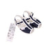 A Blue Sandals from Superga in size 18-24M for girl. (Front View)