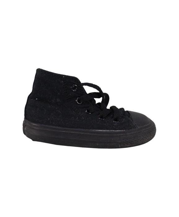 A Black Sneakers from Converse in size 18-24M for boy. (Back View)