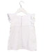 A White Sleeveless Tops from Jacadi in size 6T for girl. (Back View)