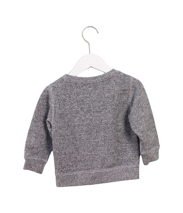 A Grey Sweatshirts from Roots in size 18-24M for boy. (Back View)