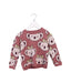 A Brown Crewneck Sweatshirts from Hux in size 18-24M for girl. (Front View)