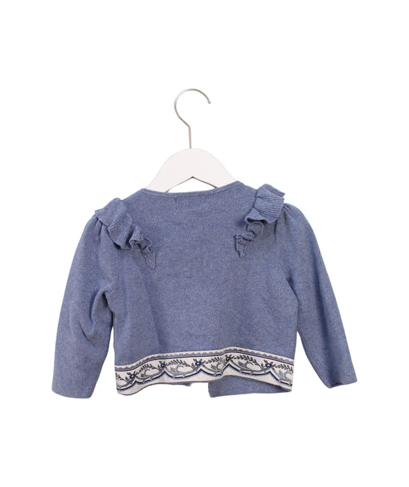 A Blue Cardigans from Nicholas & Bears in size 3T for girl. (Back View)