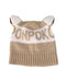 A Brown Beanies from As Know As Ponpoko in size O/S for boy. (Front View)