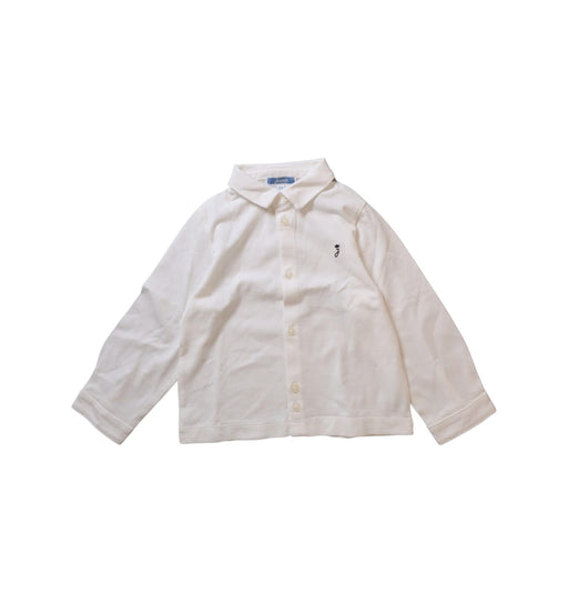 A White Shirts from Jacadi in size 12-18M for boy. (Front View)