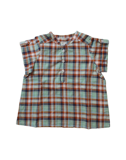 A Green Short Sleeve Tops from Bonpoint in size 2T for boy. (Front View)