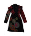 A Black Long Sleeve Dresses from Desigual in size 5T for girl. (Front View)