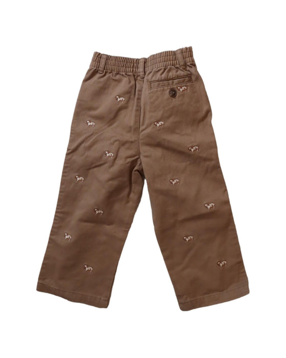 A Brown Casual Pants from Polo Ralph Lauren in size 12-18M for boy. (Back View)