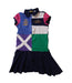 A Multicolour Short Sleeve Dresses from Polo Ralph Lauren in size 7Y for girl. (Front View)