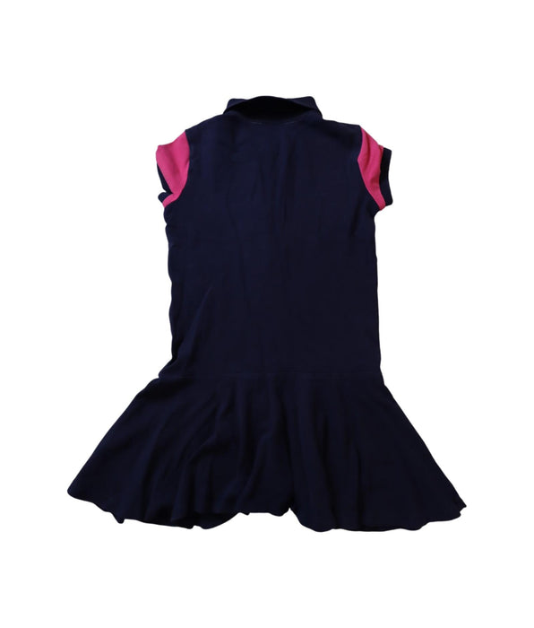 A Multicolour Short Sleeve Dresses from Polo Ralph Lauren in size 7Y for girl. (Back View)
