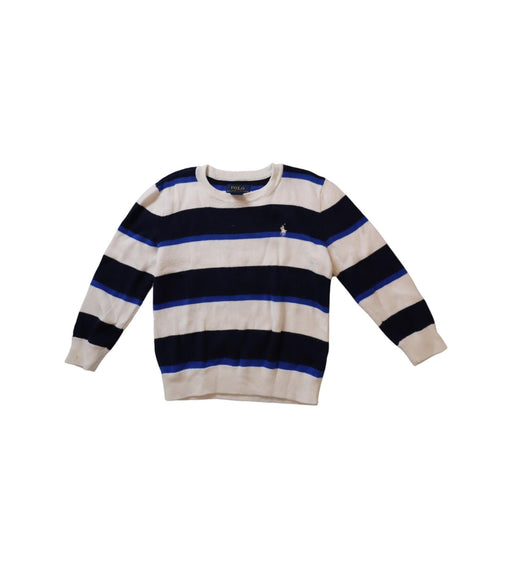 A Multicolour Knit Sweaters from Polo Ralph Lauren in size 4T for boy. (Front View)