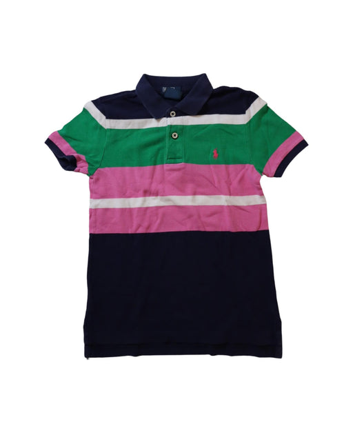 A Multicolour Short Sleeve Polos from Polo Ralph Lauren in size 7Y for boy. (Front View)