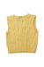 A Yellow Sweater Vests from Ralph Lauren in size 6-12M for boy. (Back View)