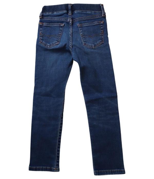 A Blue Jeans from Polo Ralph Lauren in size 5T for boy. (Back View)