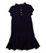 A Navy Short Sleeve Dresses from Tommy Hilfiger in size 7Y for girl. (Front View)