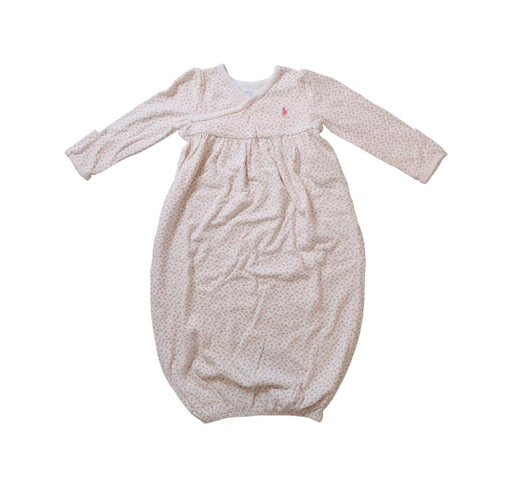 A Pink Sleepsacs from Ralph Lauren in size 6-12M for girl. (Front View)