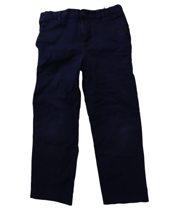 A Navy Casual Pants from Polo Ralph Lauren in size 7Y for boy. (Front View)