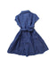 A Blue Short Sleeve Dresses from Tommy Hilfiger in size 4T for girl. (Back View)