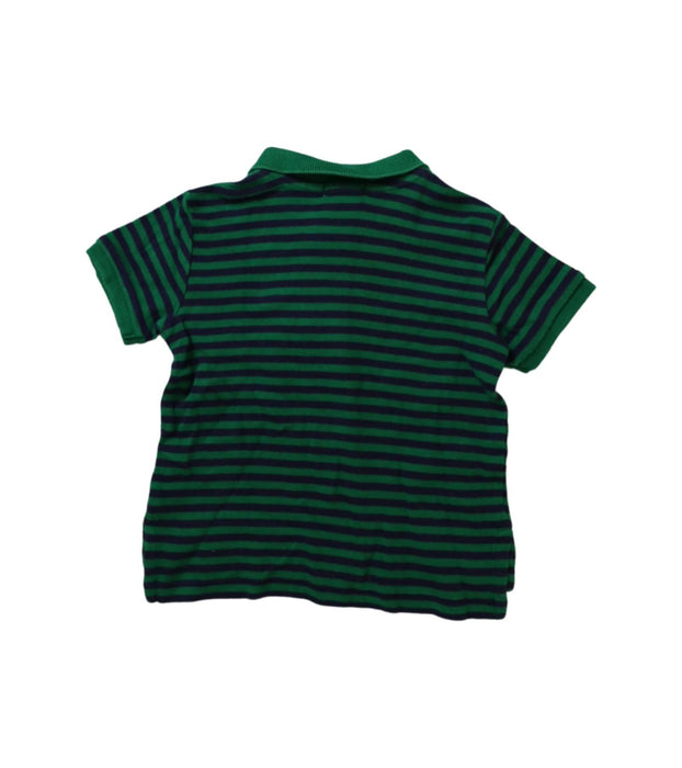 A Green Short Sleeve Polos from Ralph Lauren in size 12-18M for boy. (Back View)