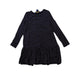 A Navy Long Sleeve Dresses from Polo Ralph Lauren in size 6T for girl. (Front View)