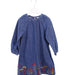 A Blue Long Sleeve Dresses from Stella McCartney in size 5T for girl. (Front View)