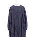 A Blue Long Sleeve Dresses from Bonpoint in size 8Y for girl. (Back View)