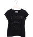 A Black Short Sleeve T Shirts from Moschino in size 8Y for girl. (Front View)