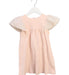 A Peach Short Sleeve Dresses from Chloe in size 3T for girl. (Front View)