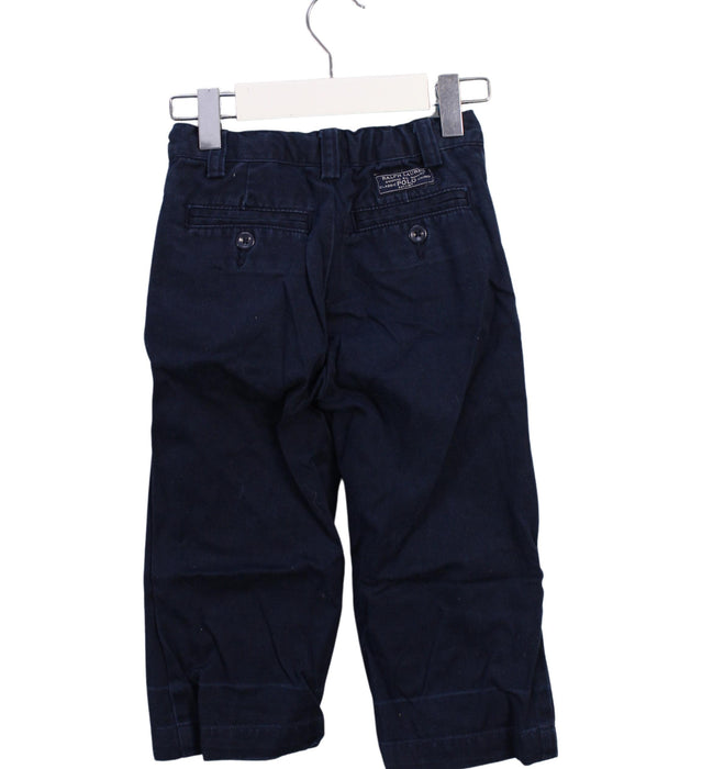 A Black Casual Pants from Polo Ralph Lauren in size 2T for boy. (Back View)
