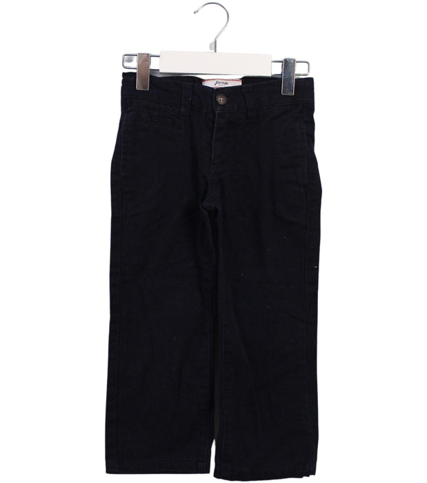 A Black Casual Pants from Jacadi in size 3T for boy. (Front View)