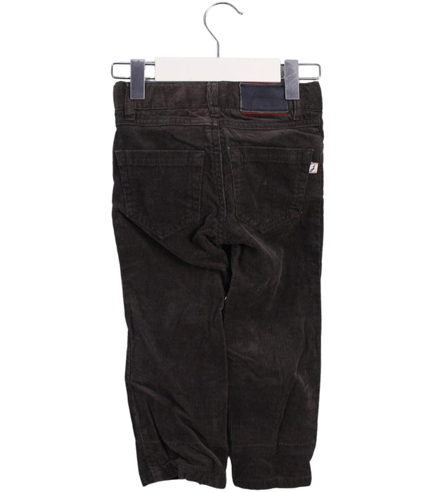 A Black Casual Pants from Jacadi in size 2T for boy. (Back View)