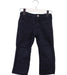 A Black Casual Pants from Armani in size 2T for girl. (Front View)