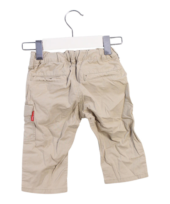 A Ivory Casual Pants from Miki House in size 12-18M for boy. (Back View)