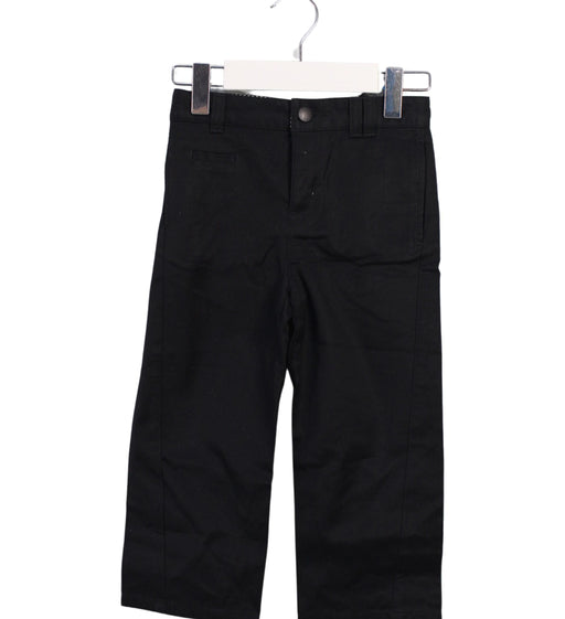 A Black Casual Pants from Comme Ca Ism in size 18-24M for boy. (Front View)