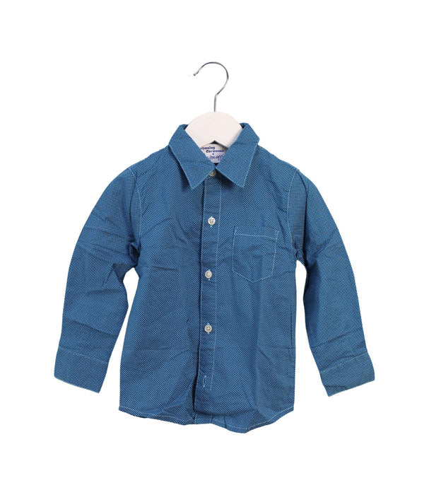 A Blue Shirts from Opening Ceremony x A For Apple  in size 3T for boy. (Front View)