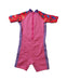 A Pink Wetsuits from Konfidence in size 6-12M for girl. (Back View)