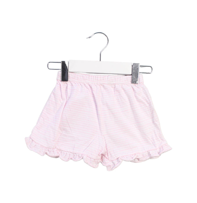 A White Shorts Sets from Babidu in size 6T for girl. (Back View)