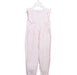 A White Long Overalls from Babidu in size 6T for girl. (Back View)