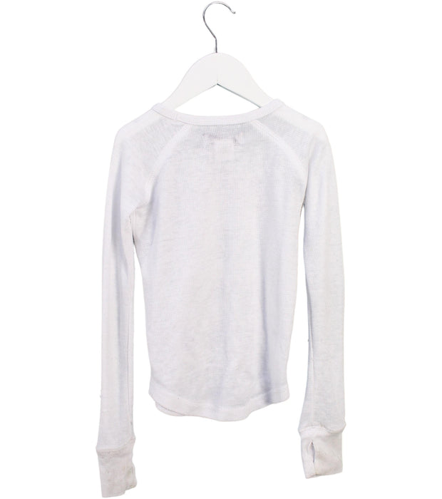 A White Crewneck Sweatshirts from Sparkle by Stoopher in size 4T for boy. (Back View)