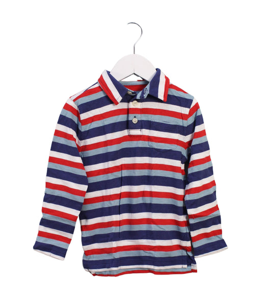 A Multicolour Long Sleeve Polos from Crewcuts in size 3T for boy. (Front View)