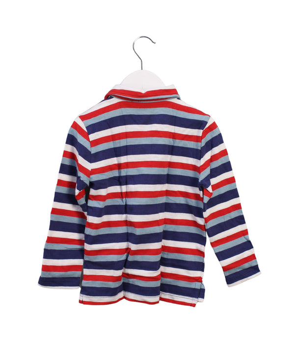 A Multicolour Long Sleeve Polos from Crewcuts in size 3T for boy. (Back View)