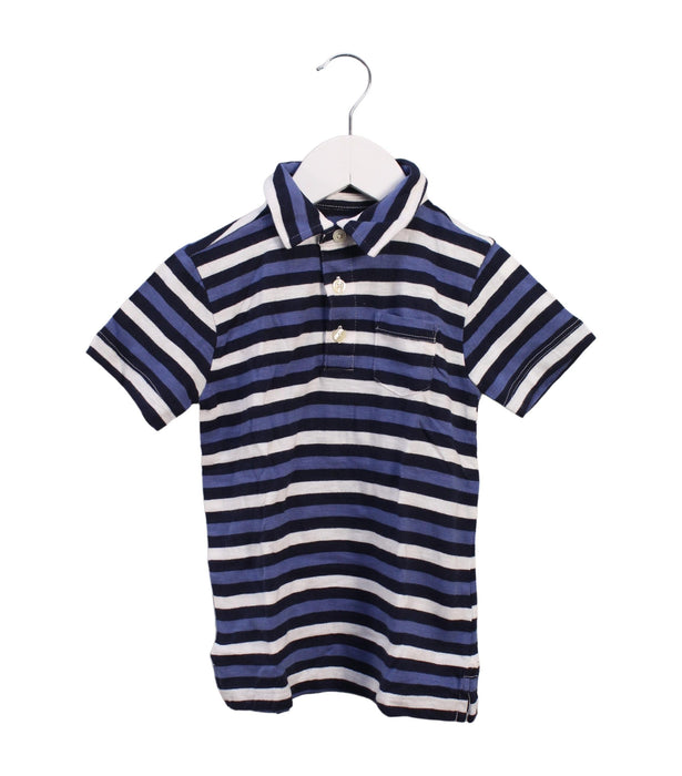 A Multicolour Short Sleeve Polos from Crewcuts in size 3T for boy. (Front View)